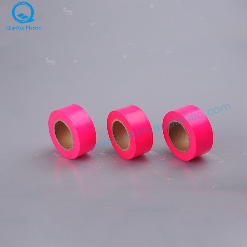 1-3 / 16'X150 '/ 300' Canada Oranje / roze PVC niet-reliëf markeertape
