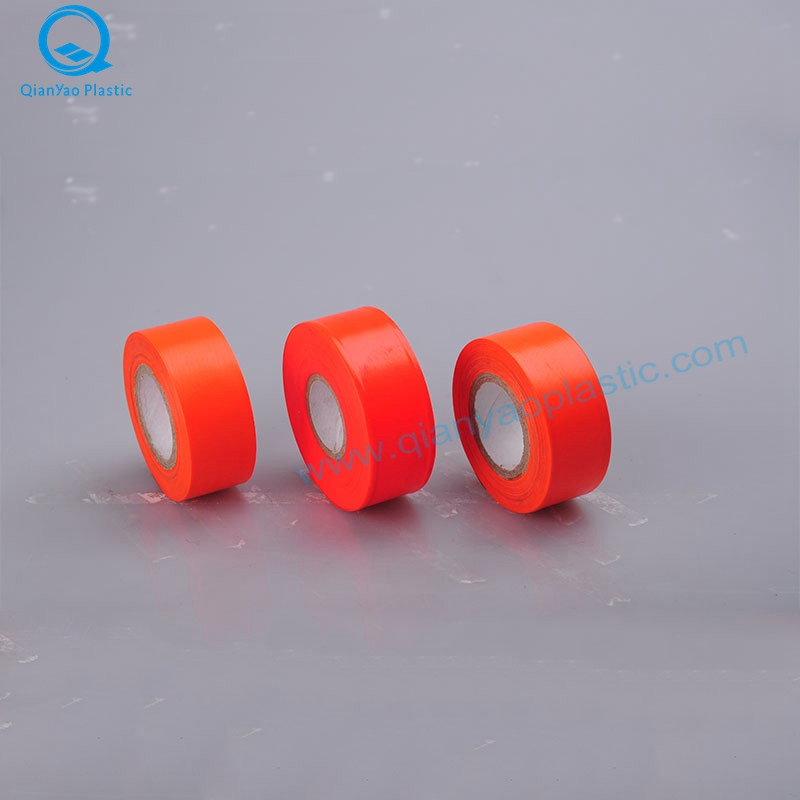 1-3 / 16'X150 '/ 300' Canada Lime / Orange Plastic niet-reliëfonderzoekstape